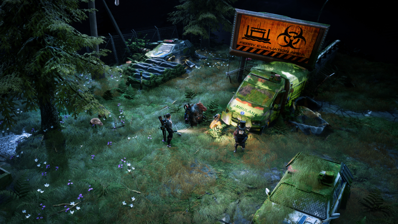 Exploring a wasteland